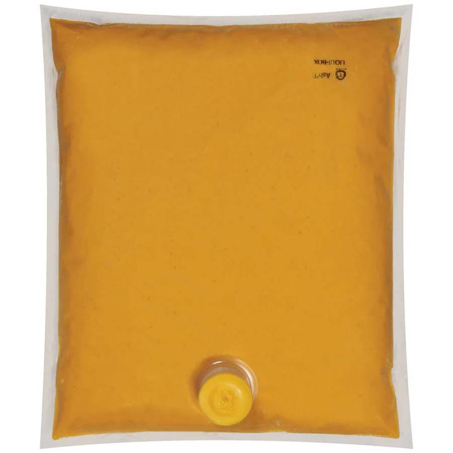 Nacho Cheese Sauce Pouches 107 Ounce Size - 4 Per Case.