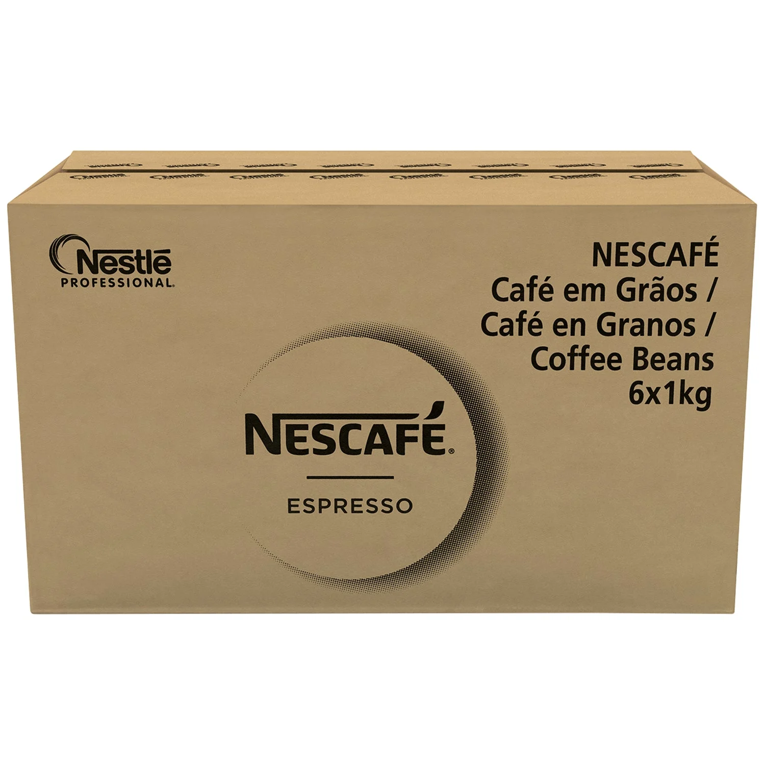 Nescafe Whole Bean Espresso Bags 2.05 Pound Each - 6 Per Case.