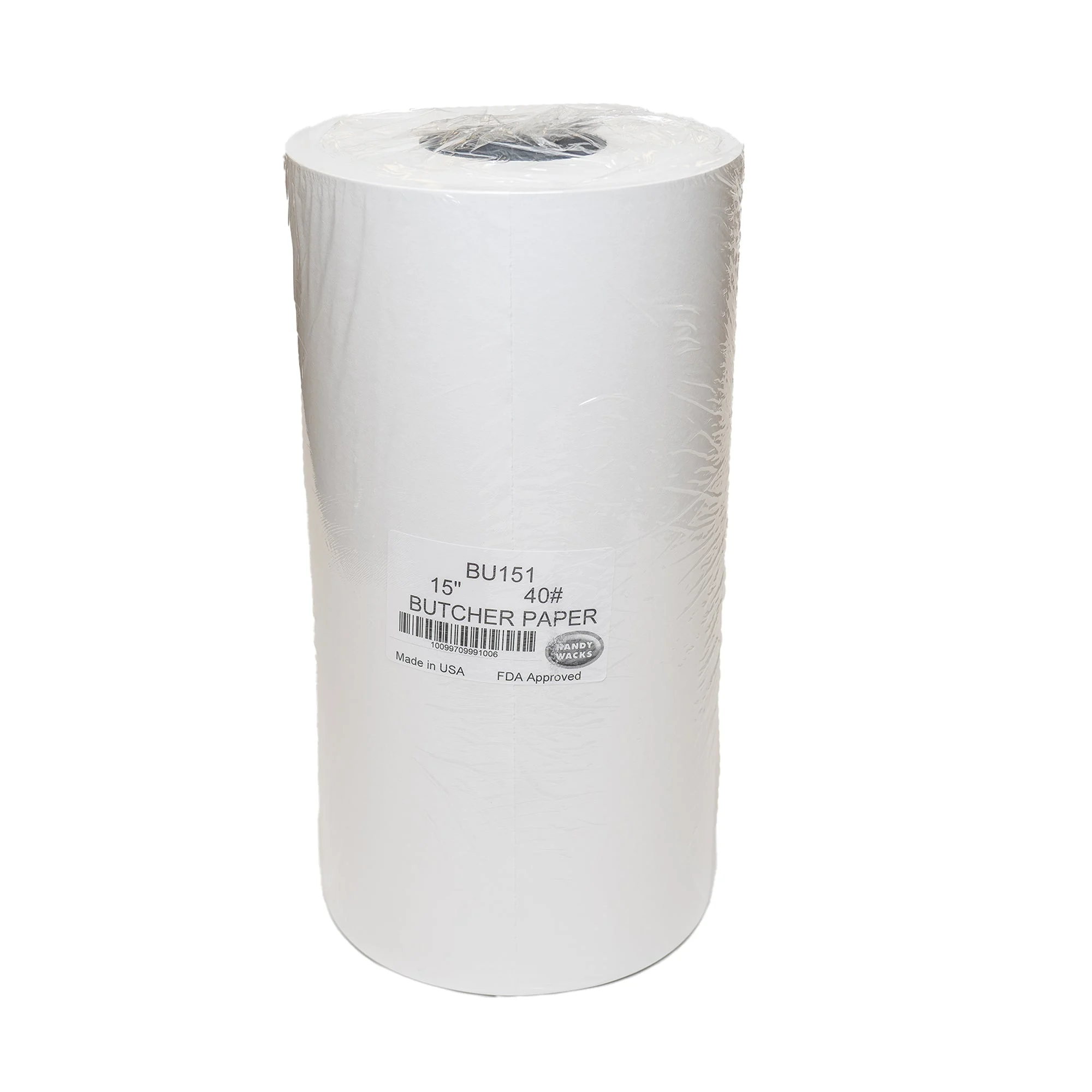 Handy Wacks Bleached Butcher Paper 15 Inch x 900 Foot - 1 Per Case.