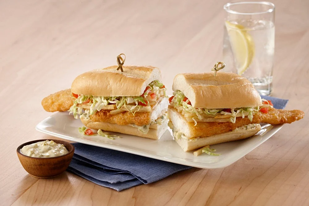 Mrs. Friday's Tavern Bat Haddock Fillets 10 Pound Each - 1 Per Case.
