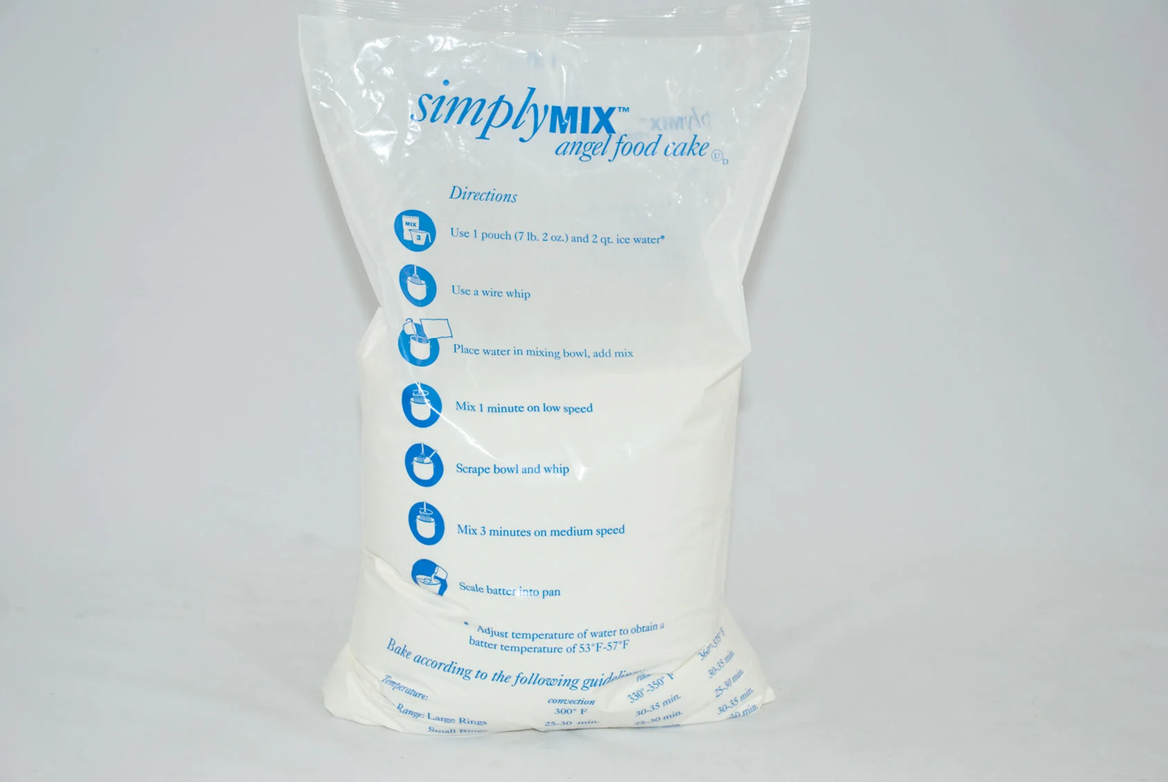 Pillsbury Cake Mix Simplymix Angel Food 114 Ounce Size - 4 Per Case.