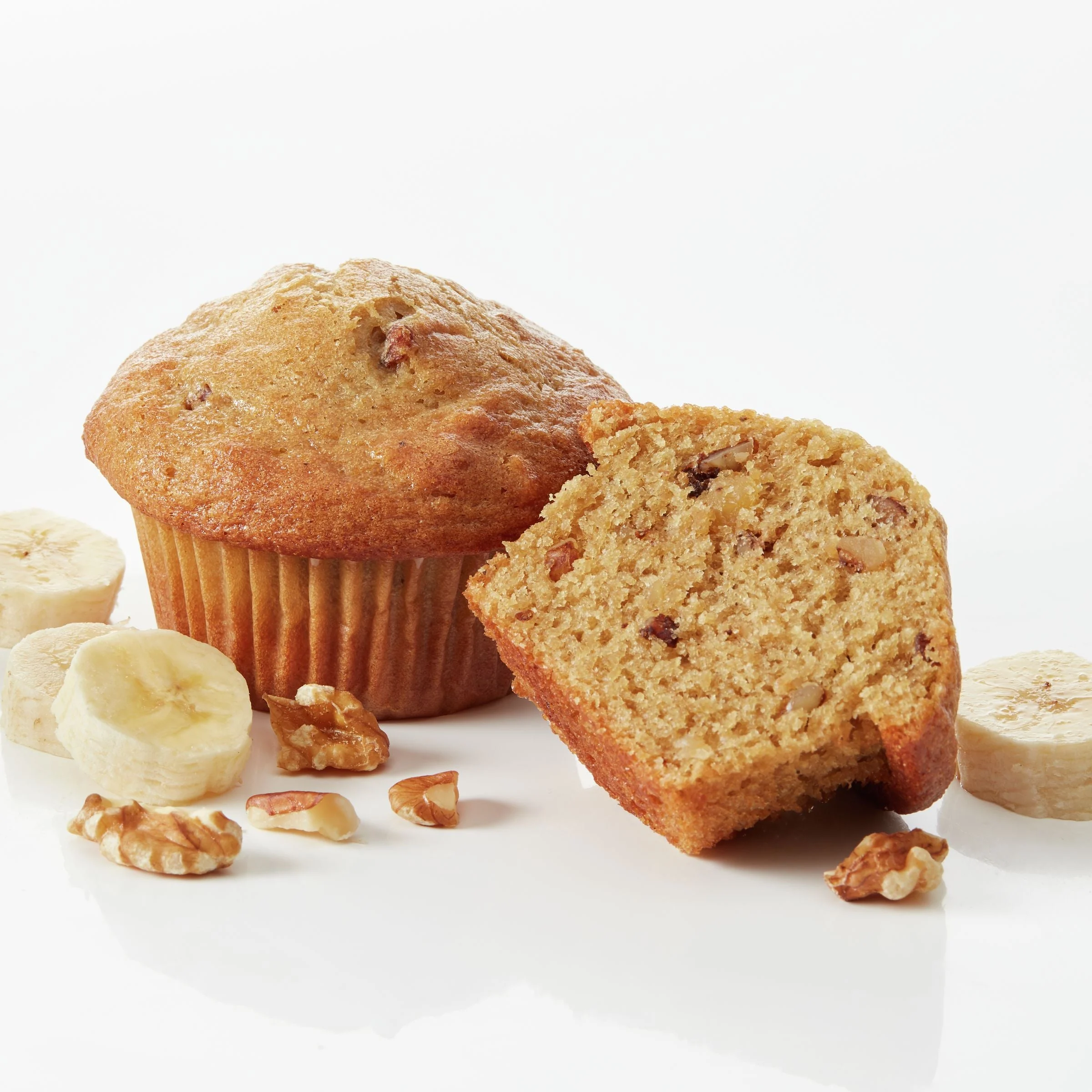 Pillsbury Tubeset Muffin Batter Banana Walnut 3 Pound Each - 6 Per Case.