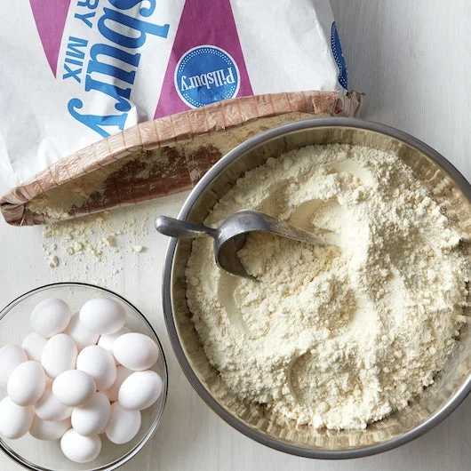 Pillsbury Bakery Creme Cake Base Mix, 50 Pound- 1 per case