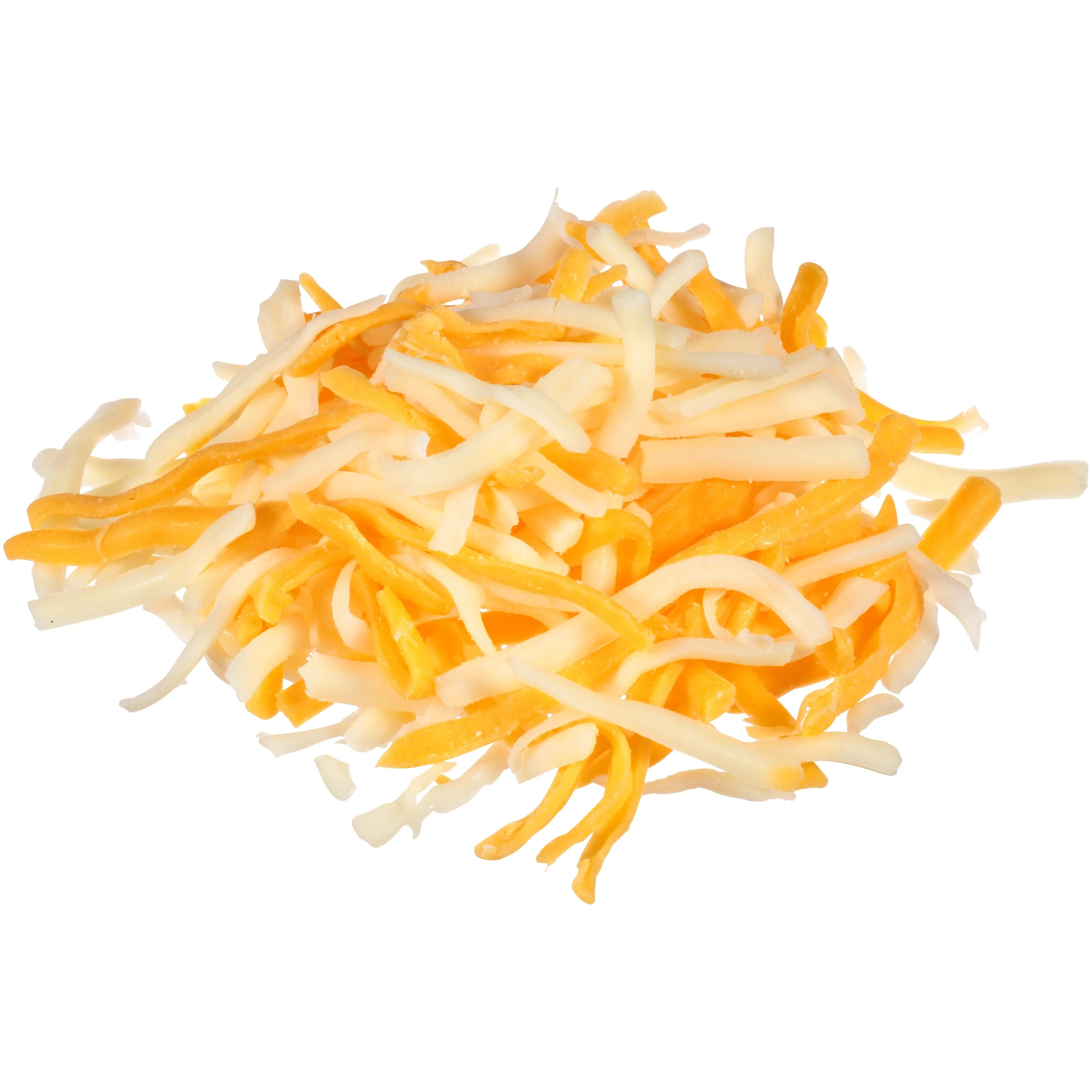 Land-O-Lakes Feather Shredded Mild Cheddar& Monterey Jack Cheese Blend 5 Pound Each - 4 Per Case.