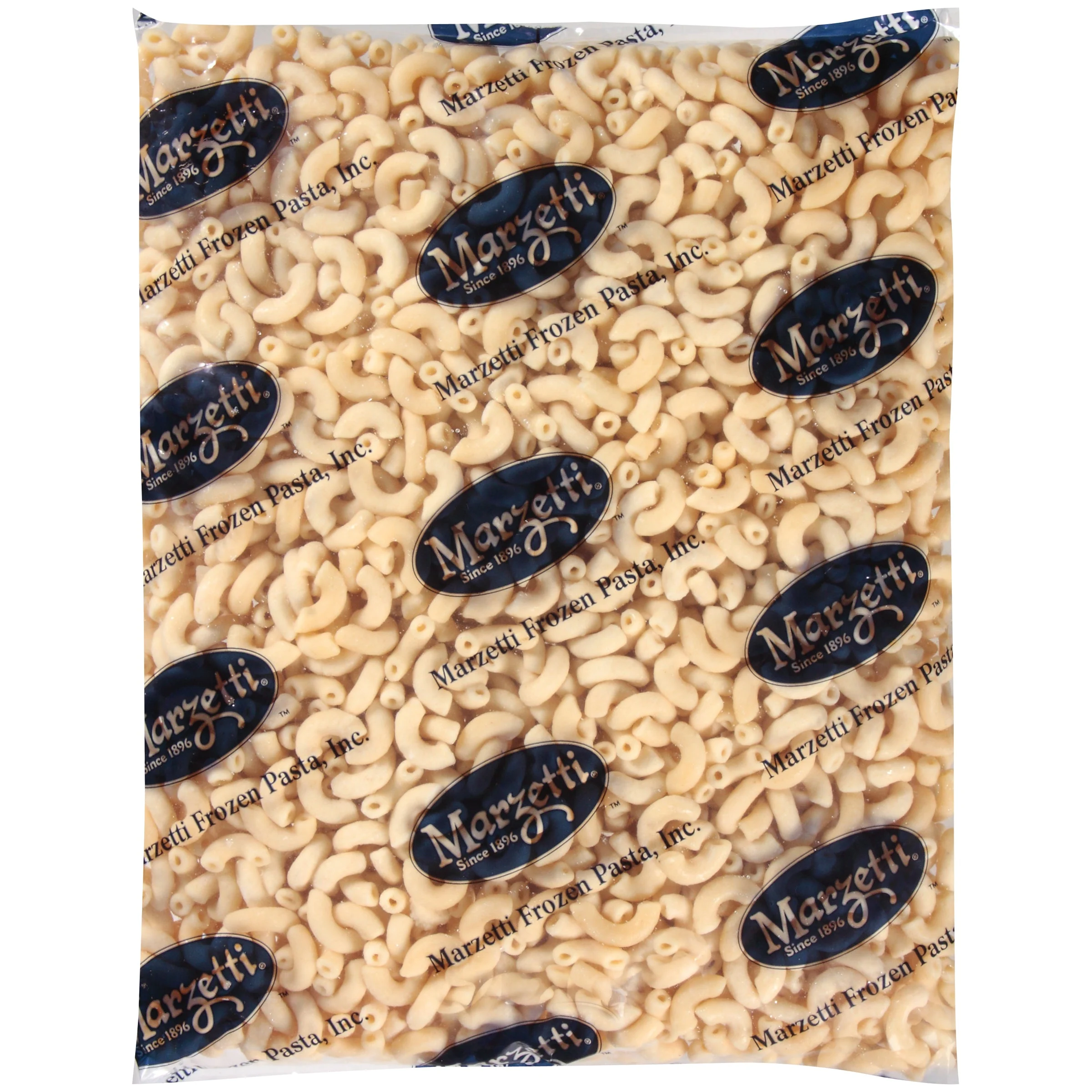 Marzetti Frozen Pasta Precooked Elbow Macaroni 3 Pound Each - 6 Per Case.