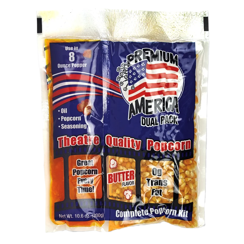 Great Western Popcorn Kit Coconut 10.6 Ounce Size - 24 Per Case.