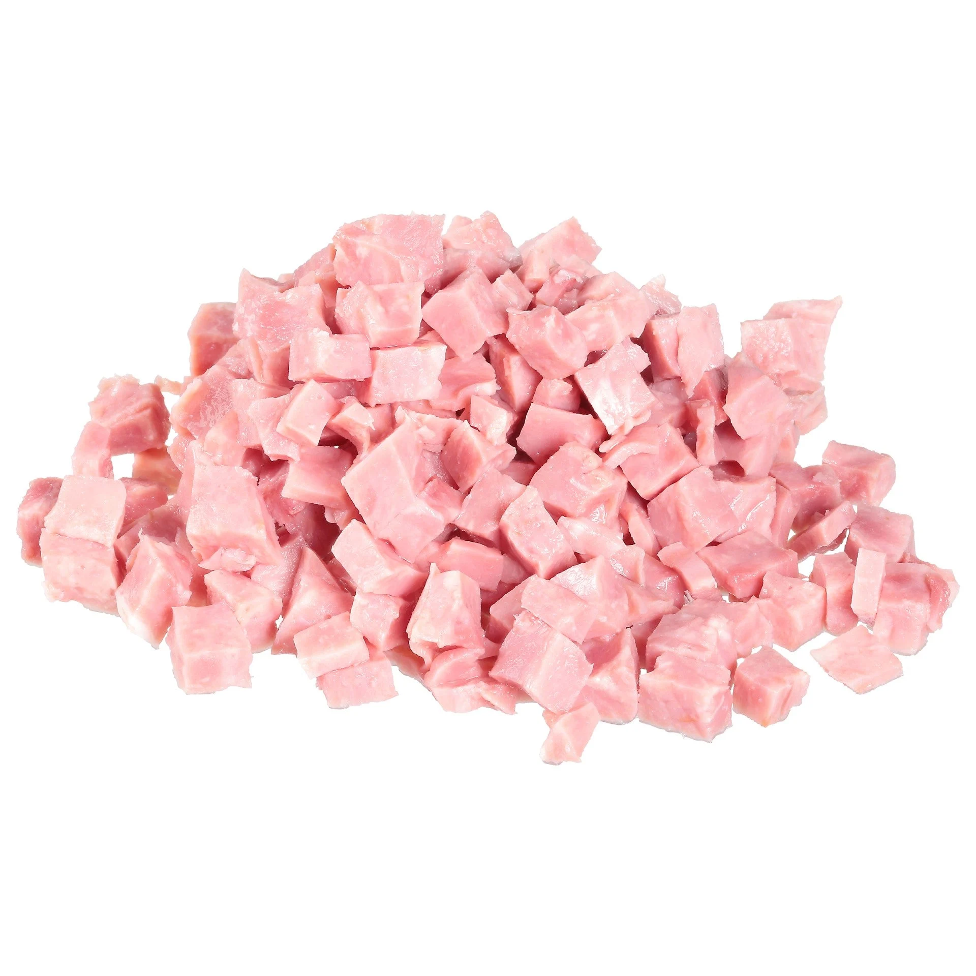 Ham Smoked Diced Cubes Water Added 2 Inch 5 Pound Each - 2 Per Case.