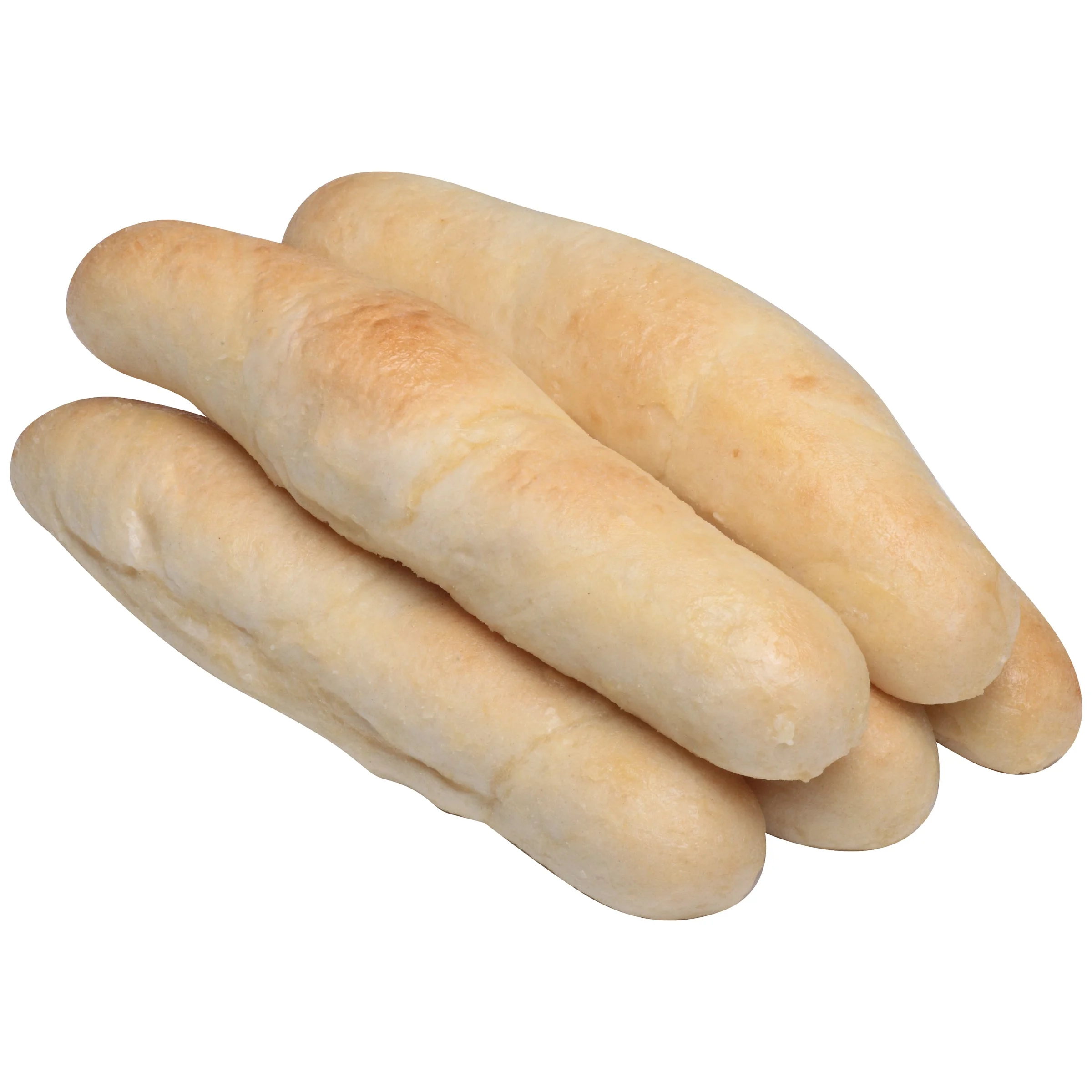 New York Bakery 8 Inch Garlic Breadsticks 12.5 Pound Each - 1 Per Case.