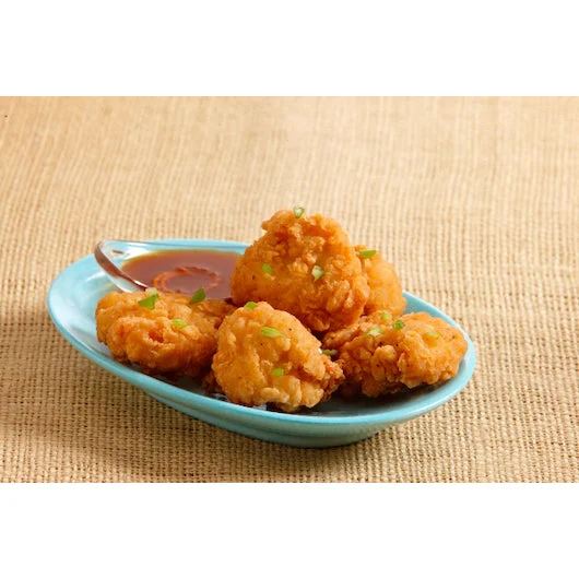 Perdue Fully Cooked Boneless Wing Chunk Fritter Chicken Breast, 5 Pounds, 2 per case