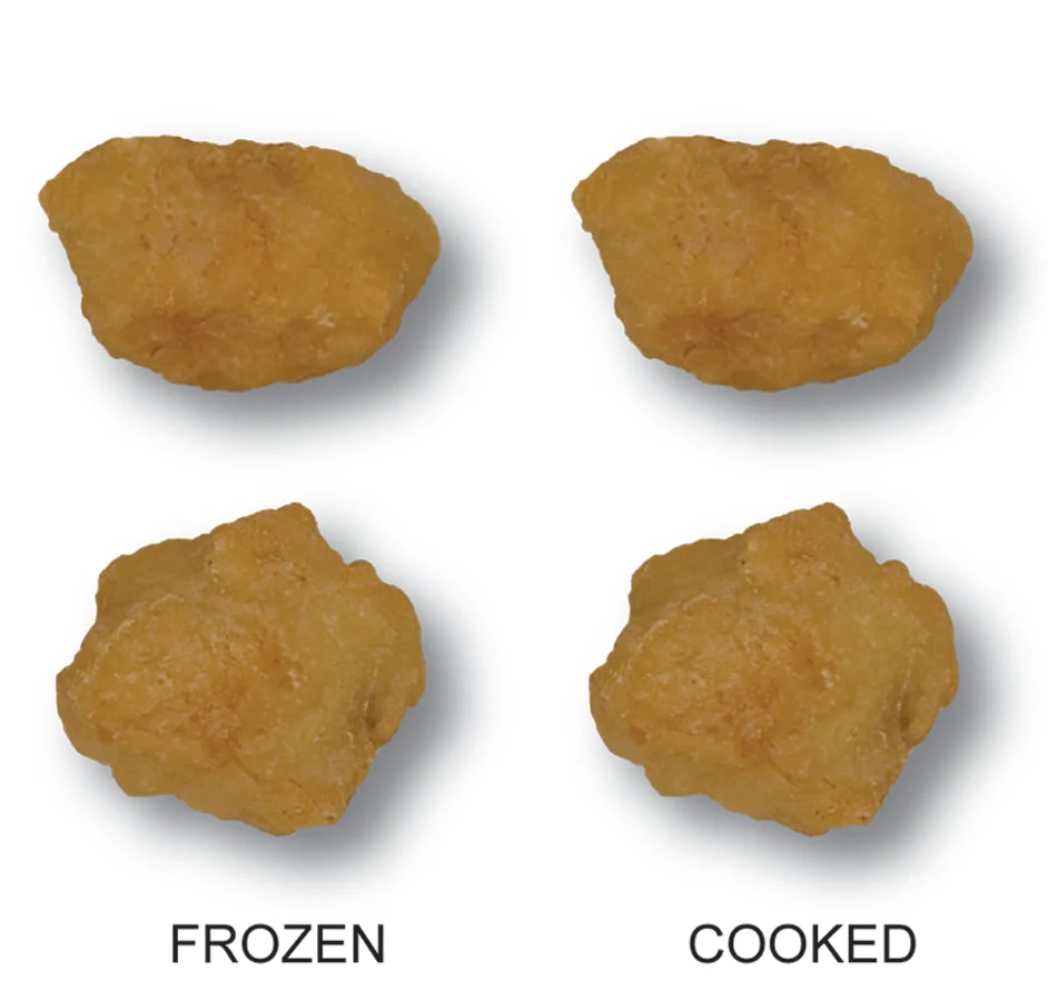 Pierce Chicken Tempura Chicken Breast Chunks 5 Pound Each - 2 Per Case.