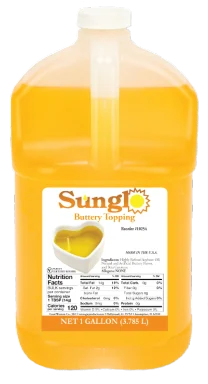 Great Western Buttery Topping 4 Gallon - 1 Per Case.