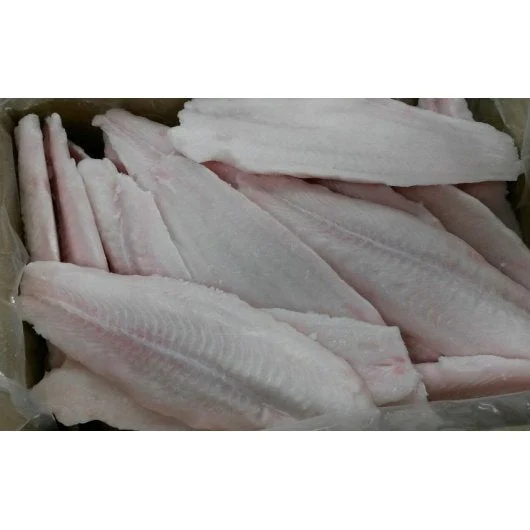 Frozen Seafood Commodity Seafood 7/9 Ounce Skinless Boneless Swai Fillets 15 Pound Each - 1 Per Case.