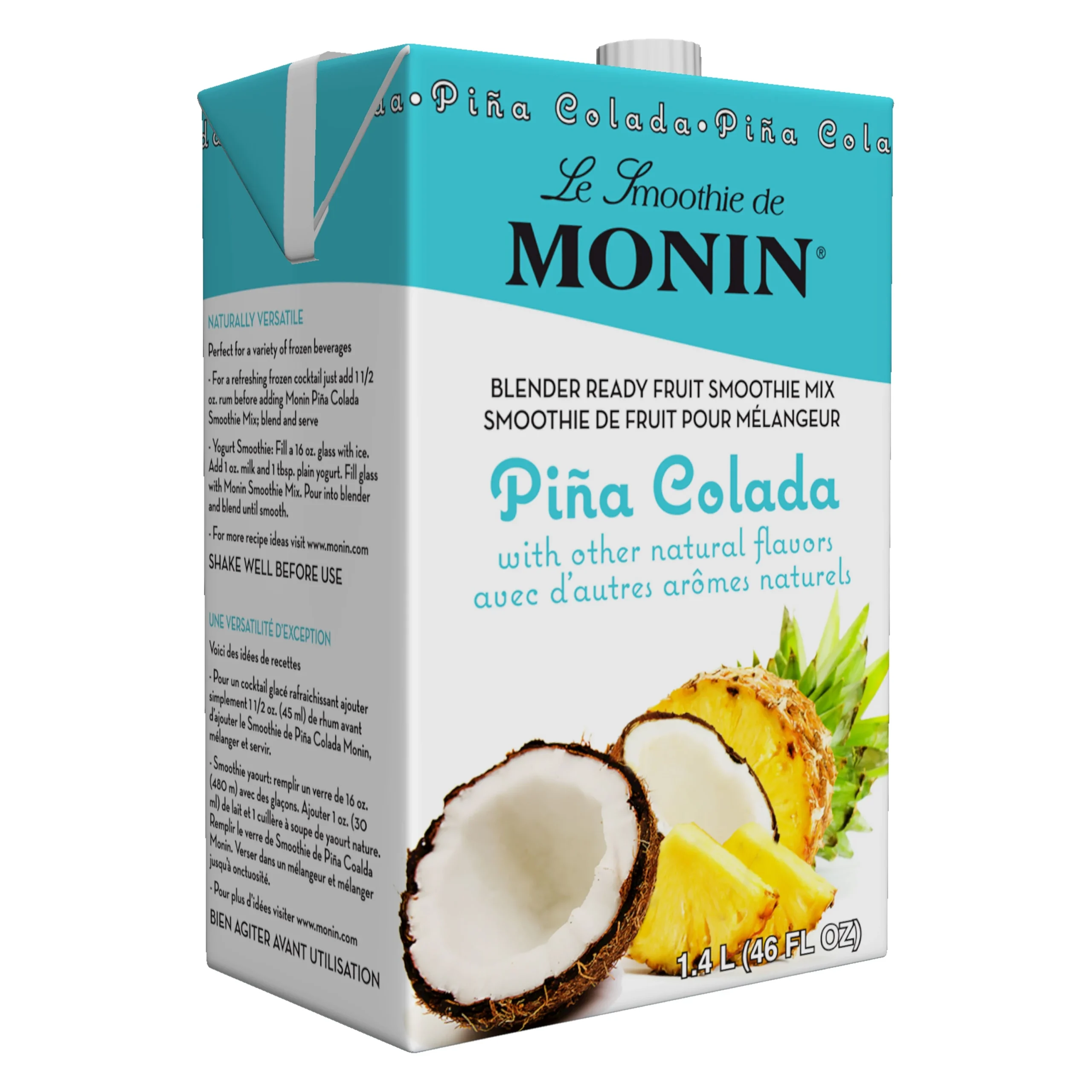 Monin Pina Colada Smoothie 276 Fluid Ounce - 6 Per Case.