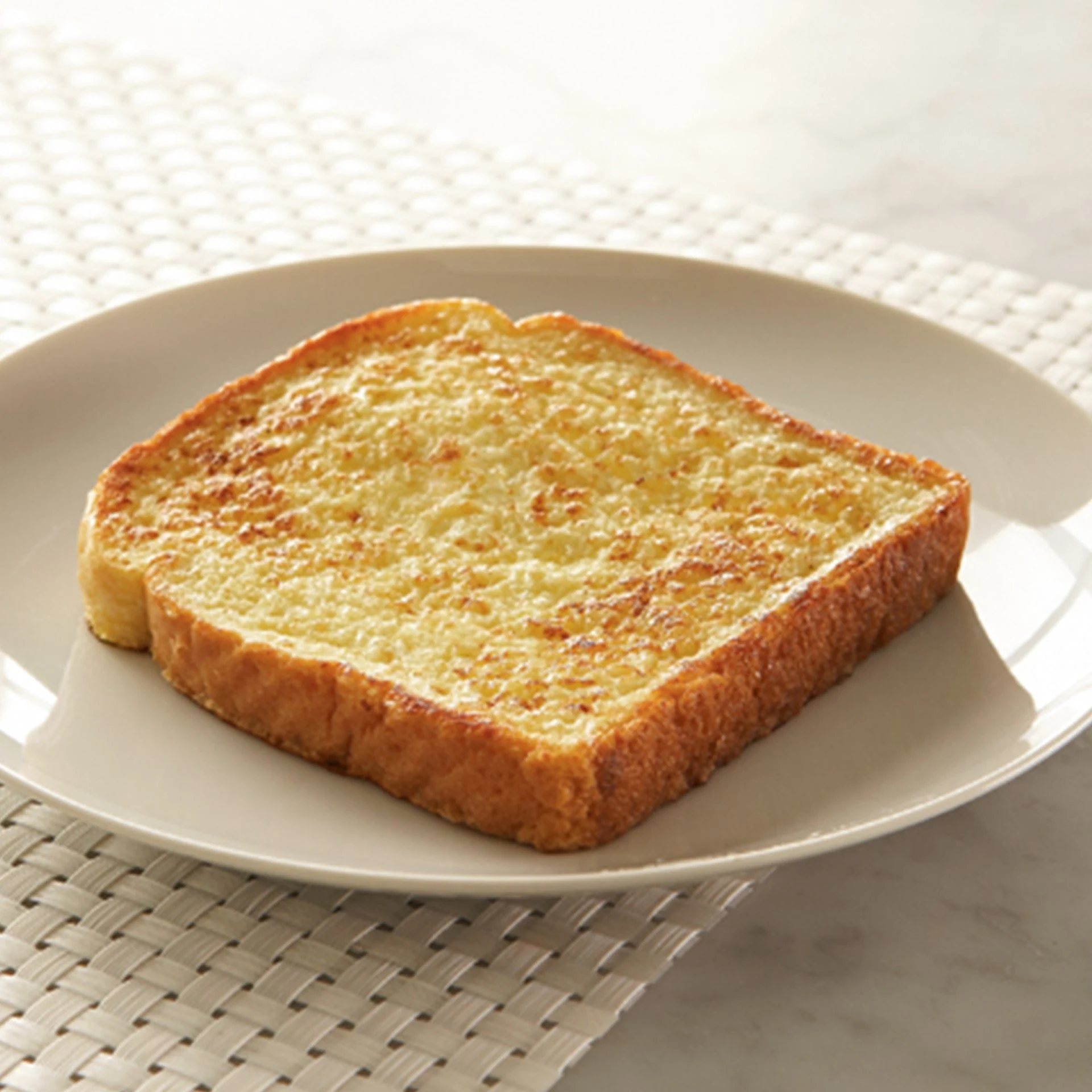 Papetti's Fully Cooked 5 Inch  Plain Frenchtoast 2.5 Ounce Size - 100 Per Case.