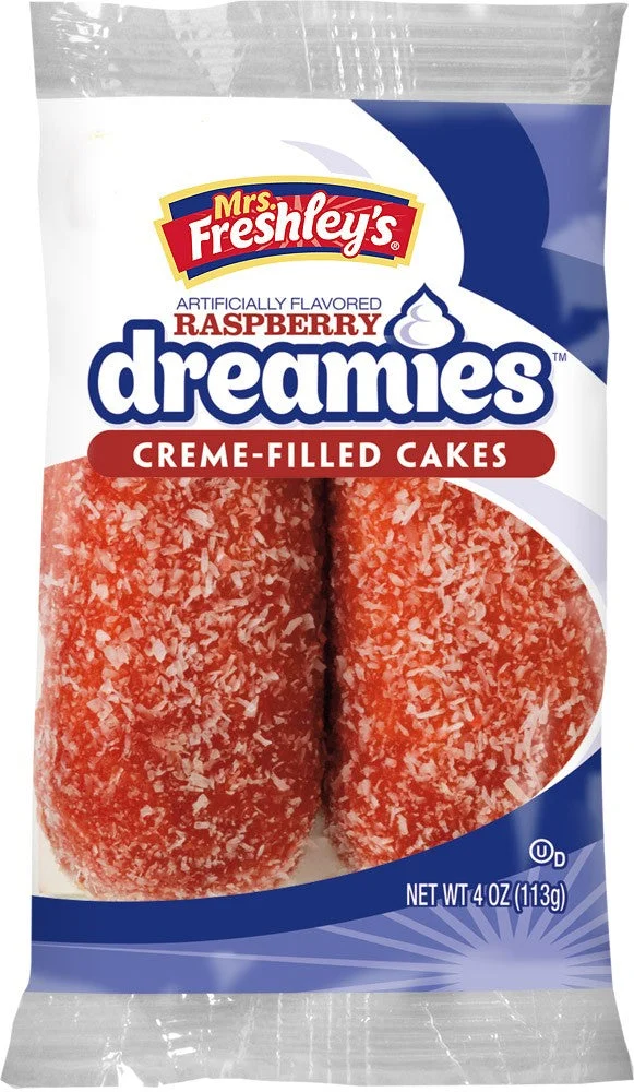 Mrs. Freshley's Raspberry Dreamie Cake 96 Ounce Size - 48 Per Case.