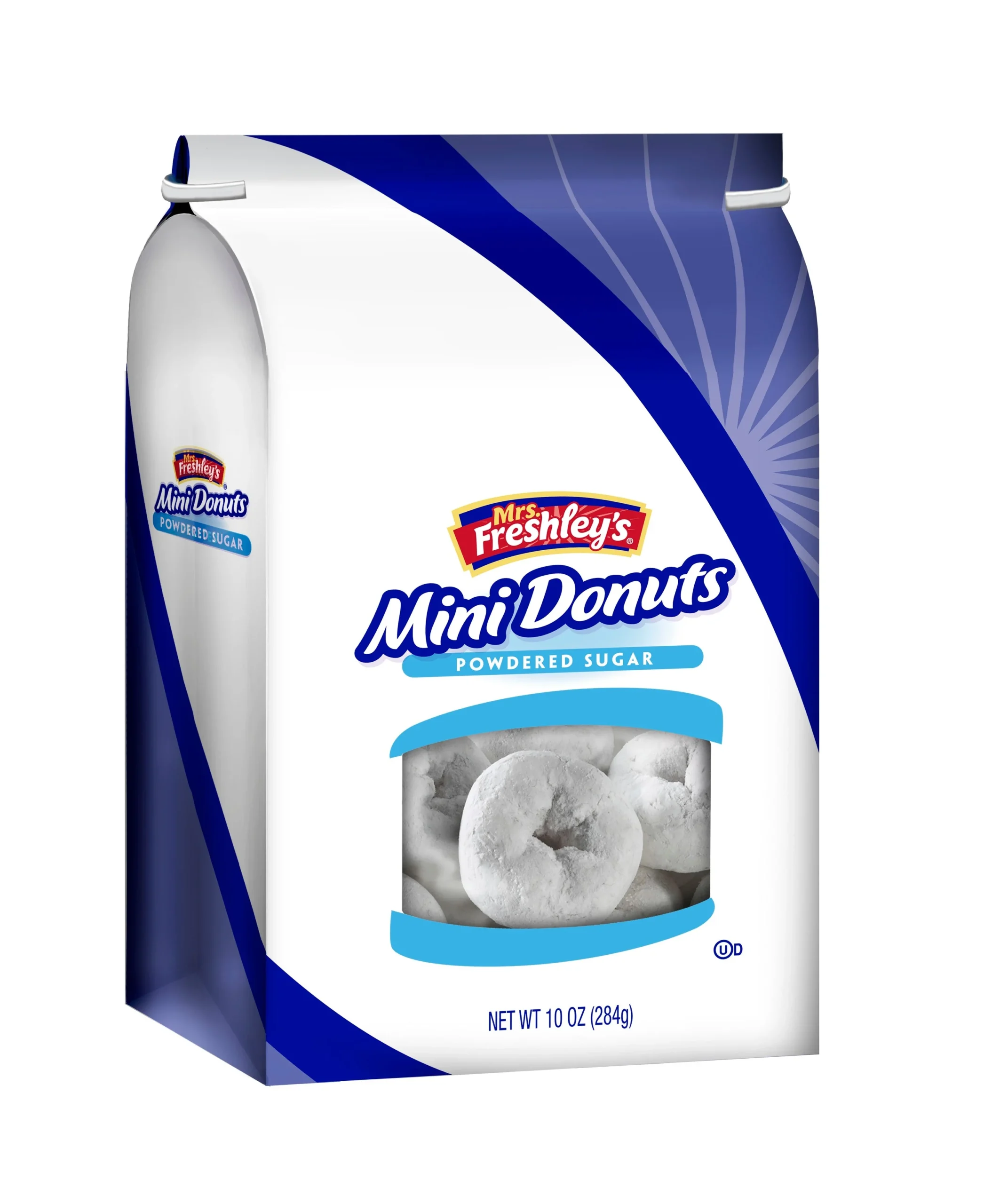 Mrs. Freshley's Bag Sugar Donuts 10 Ounce Size - 12 Per Case.