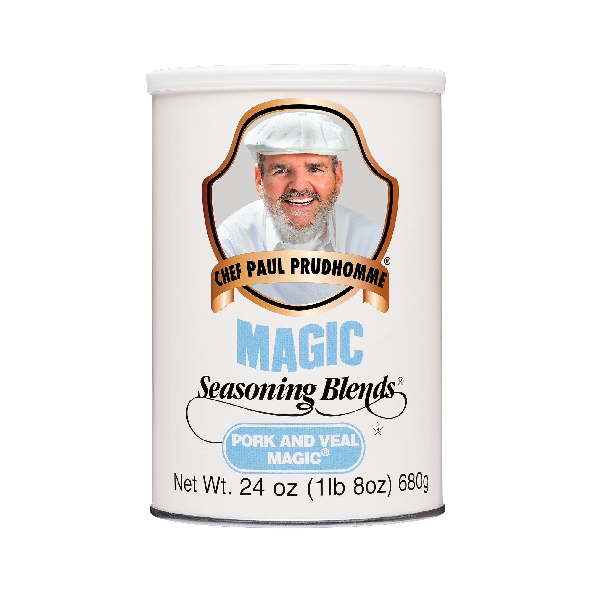 Pork & Veal Magic Canisters 24 Ounce Size - 4 Per Case.