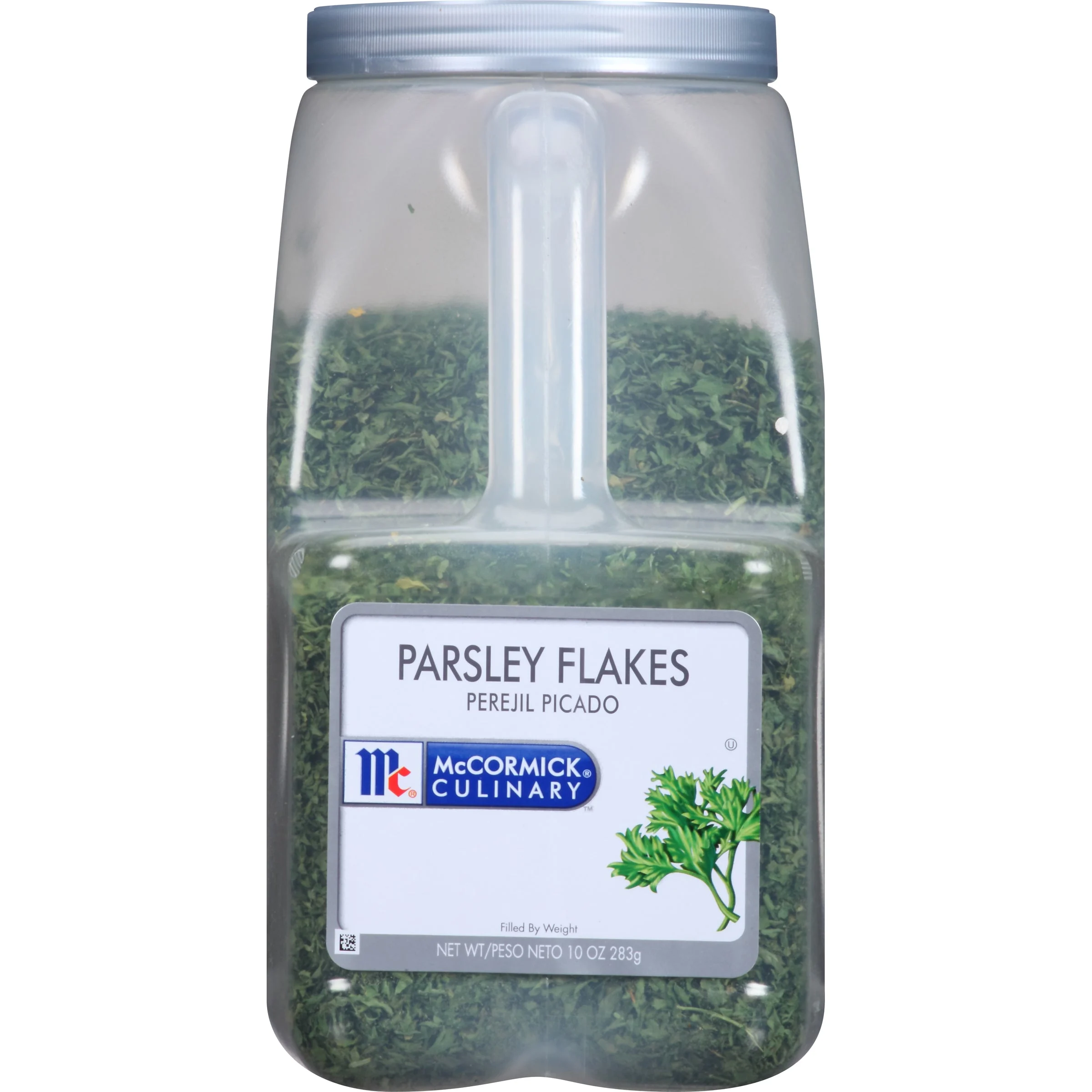 Mccormick Culinary Parsley Flakes 10 Ounce Size - 3 Per Case.