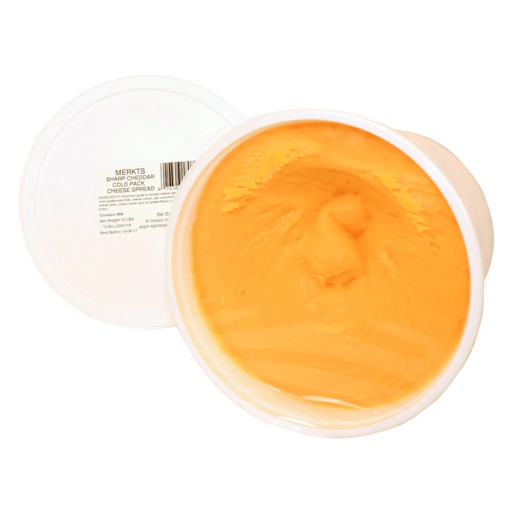 Merkts Cheese Sharp Cheddar 10 Pound Each - 2 Per Case.