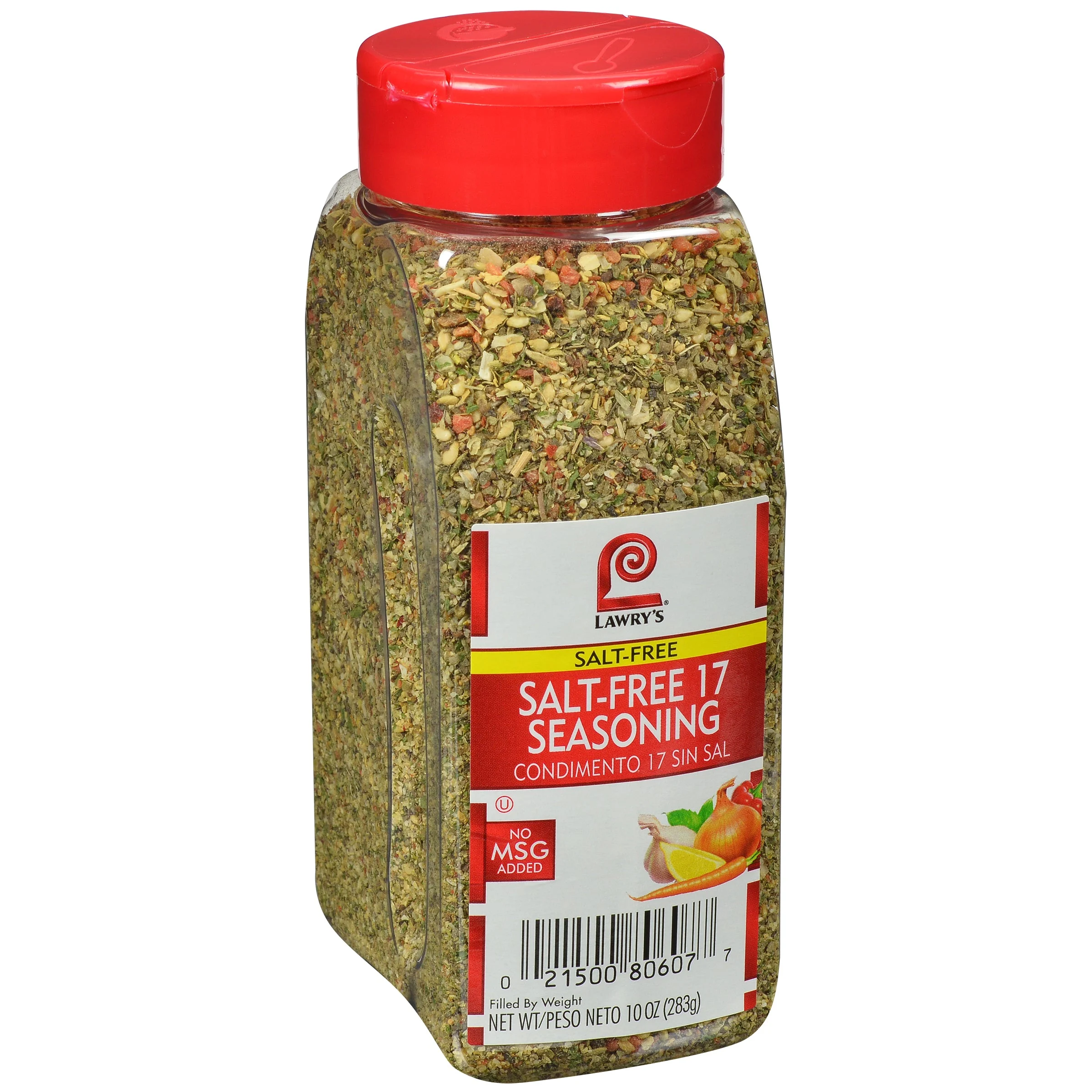 Lawry's Salt Free Seasoning 10 Ounce Size - 6 Per Case.