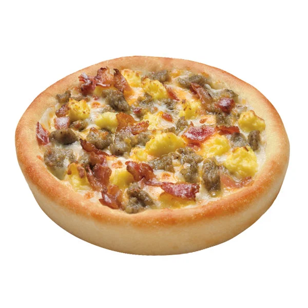 Papa Primo's 7 Inch Breakfast Pizza 12 Each - 1 Per Case.