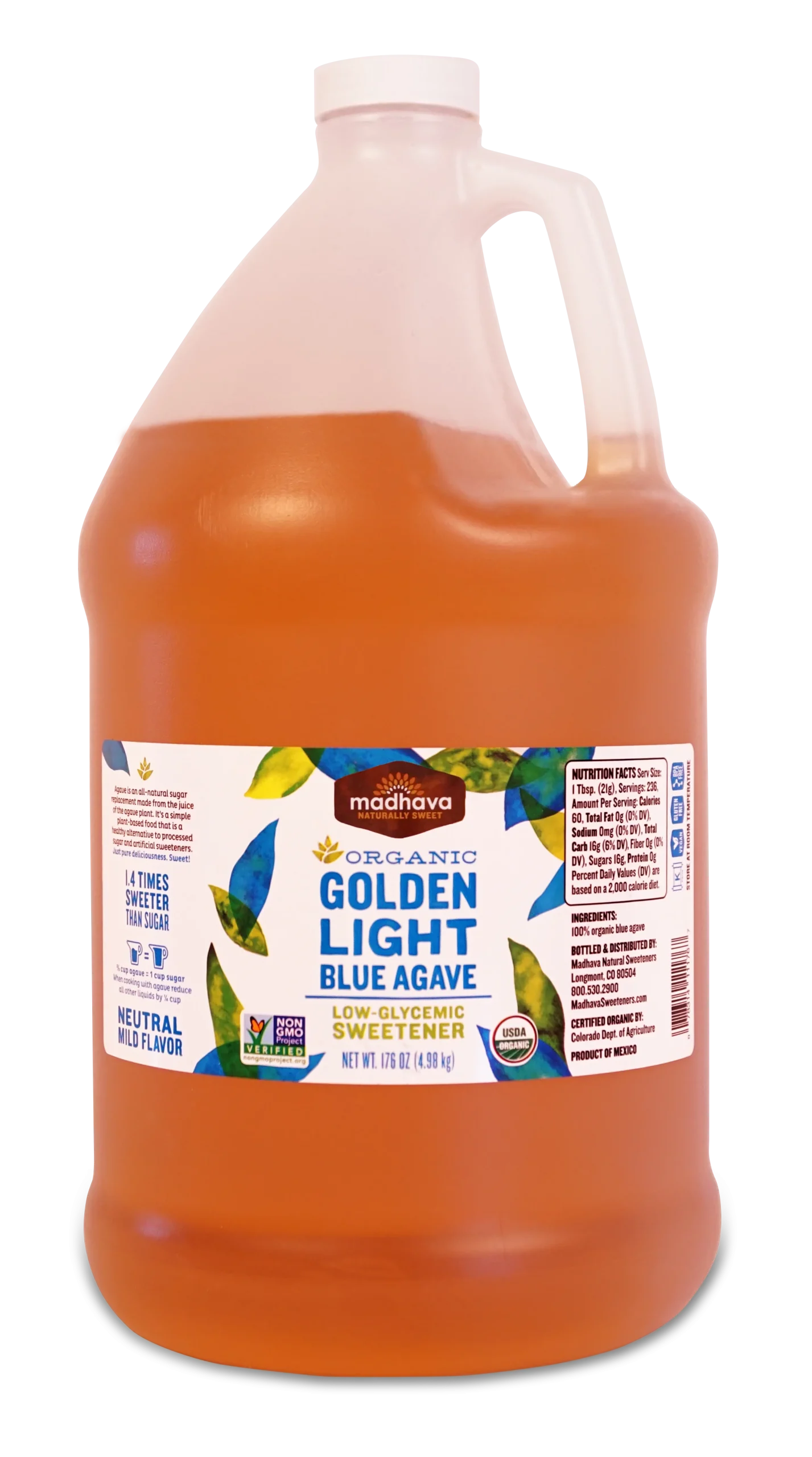 Light Agave 11 Pound Each - 4 Per Case.