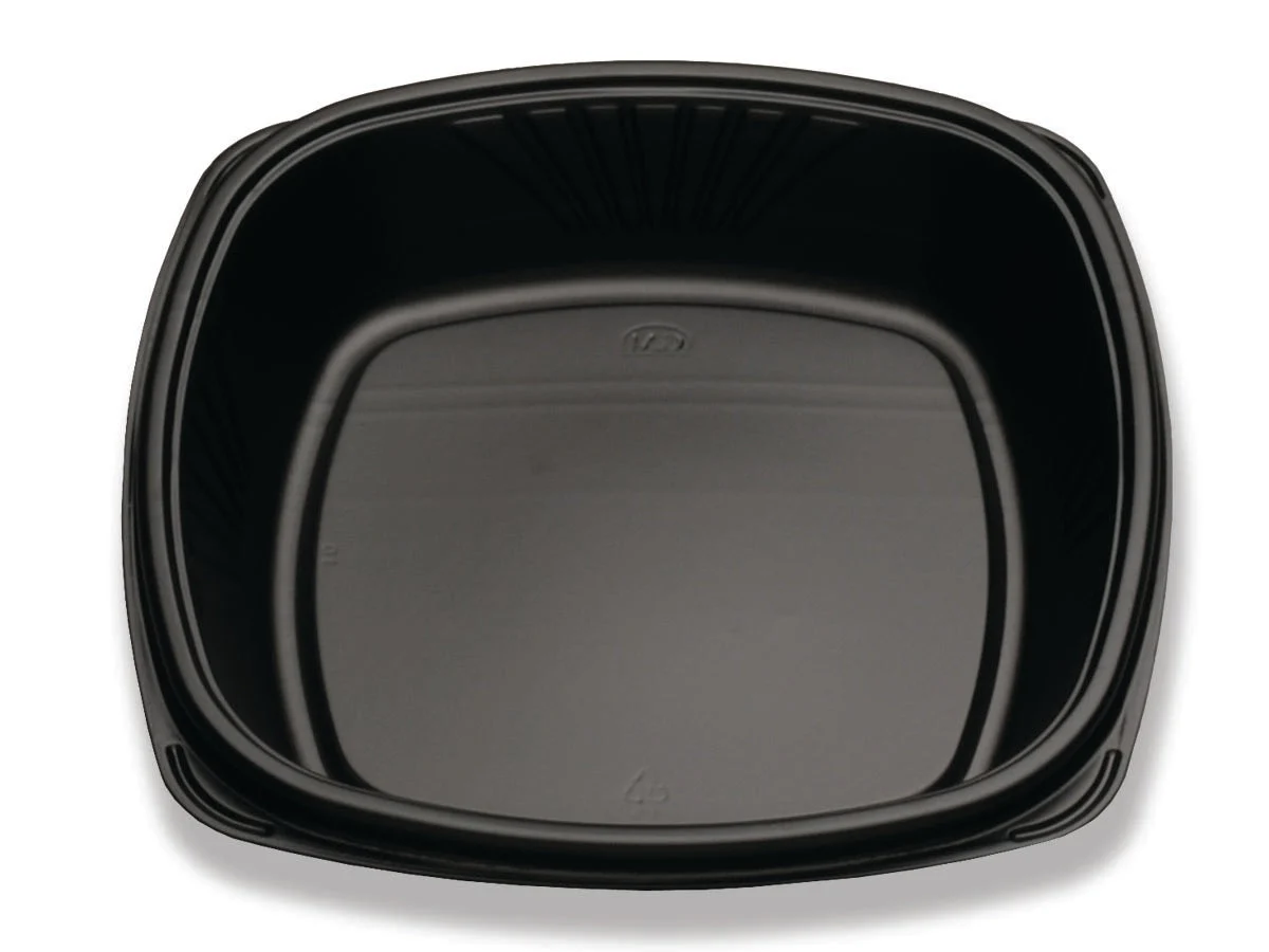 Forum 10" Square Black C-Fine Ps Deep Base 64 Oz.