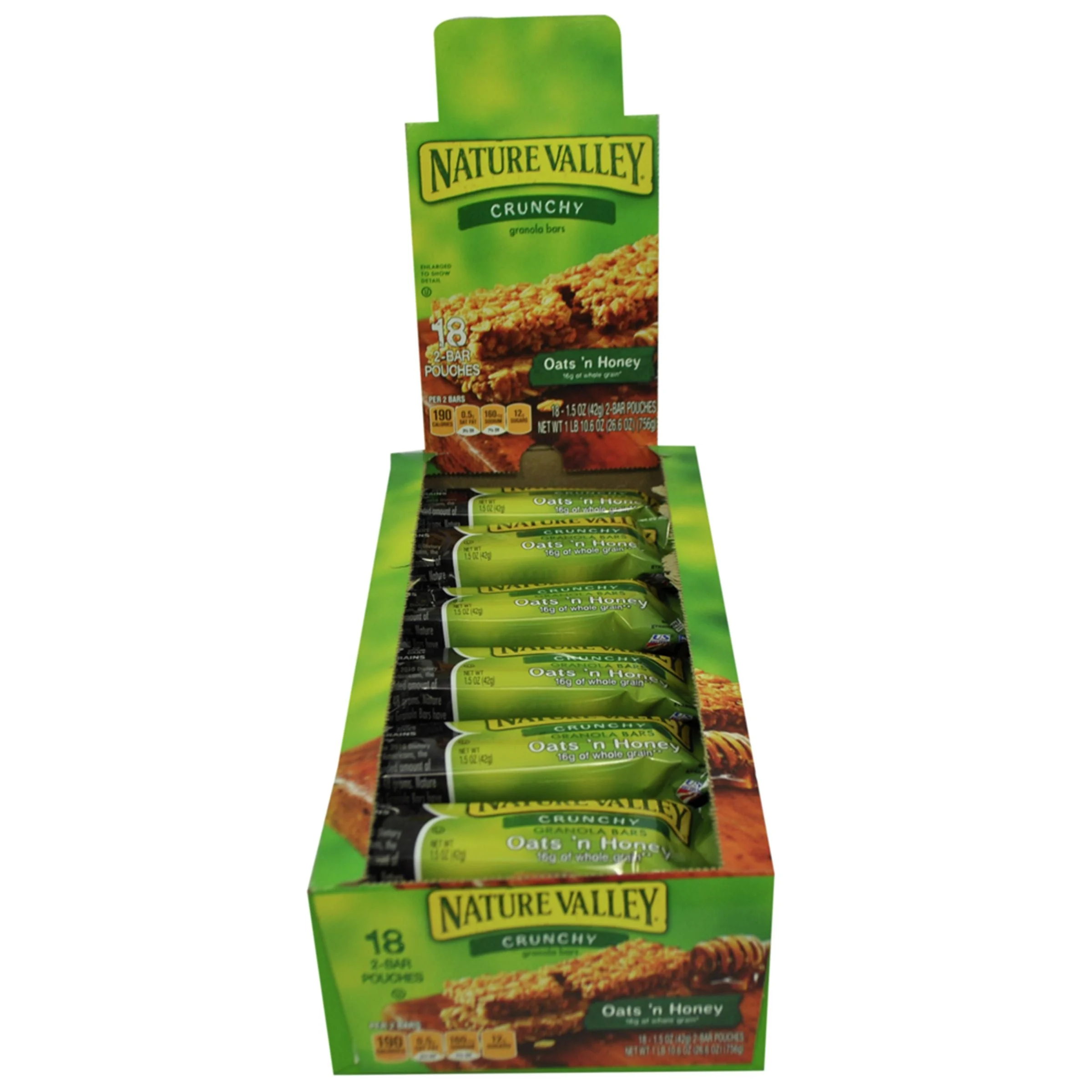 Nature Valley Fiber One Granola Barsvariety 23.58 Ounce Size - 7 Per Case.