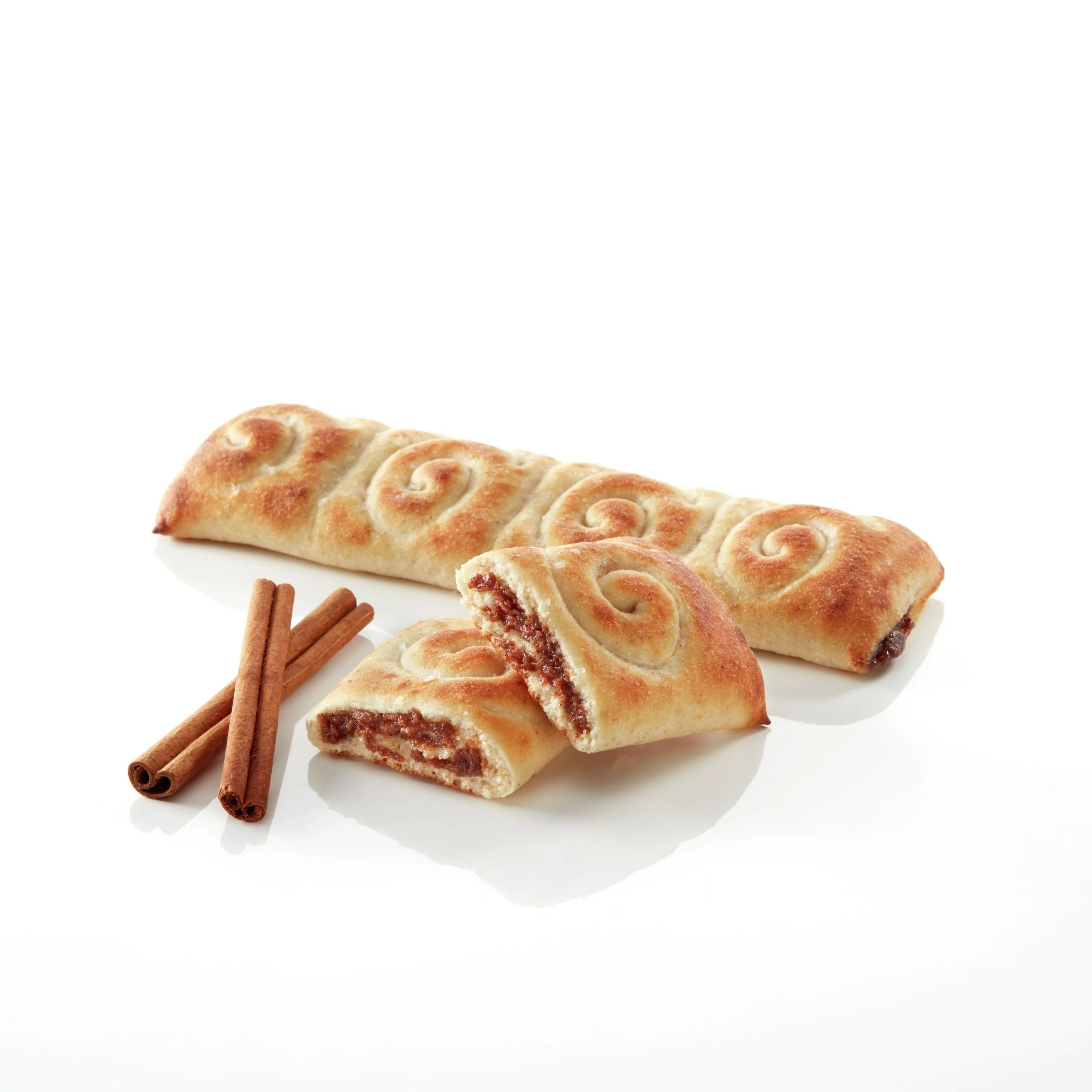 Pillsbury Frozen Mini Cinnis Cinnamon 2.29 Ounce Size - 72 Per Case.