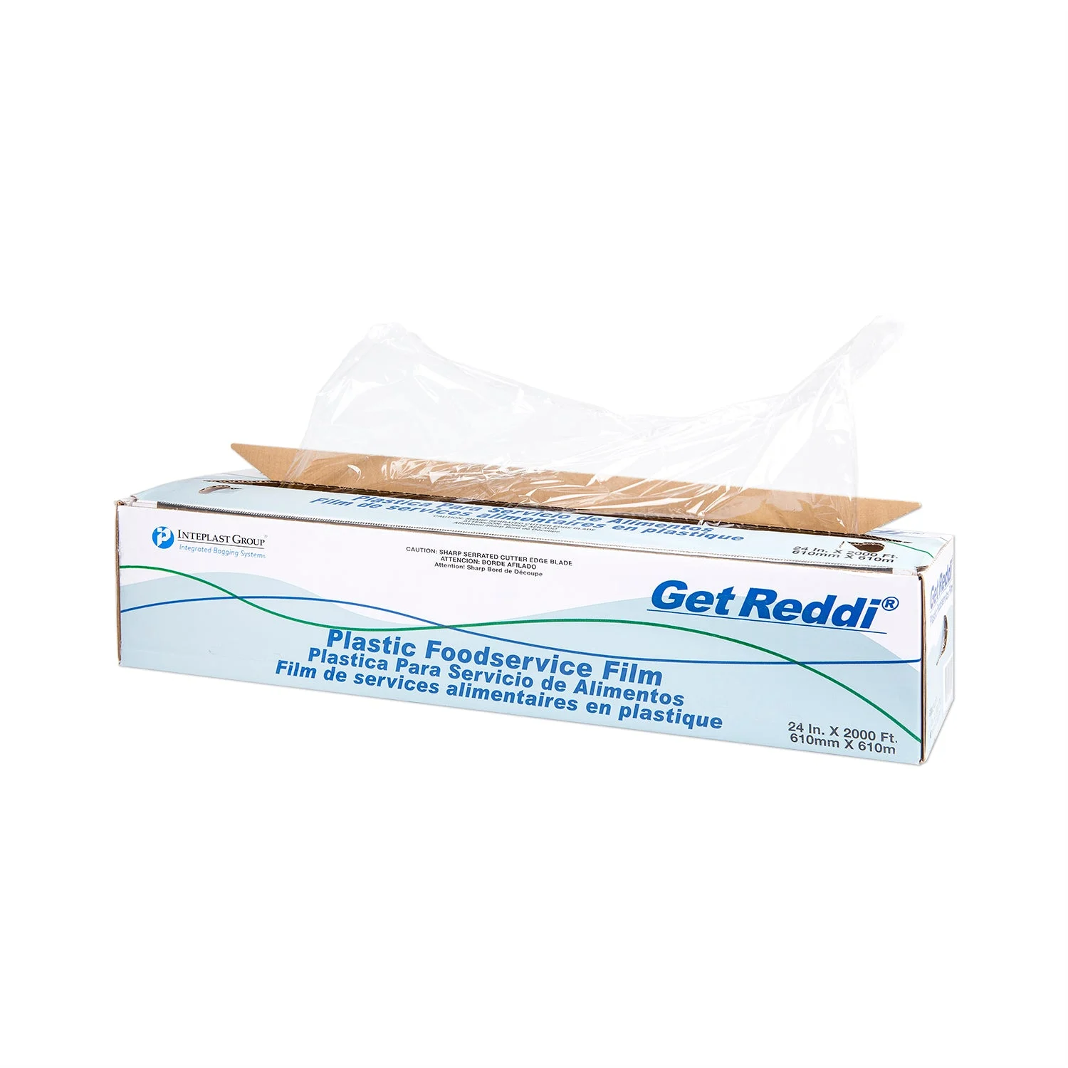 24In. X 2000Ft 0.35 Mil Clear Cutter Box2000 Feet Capacity