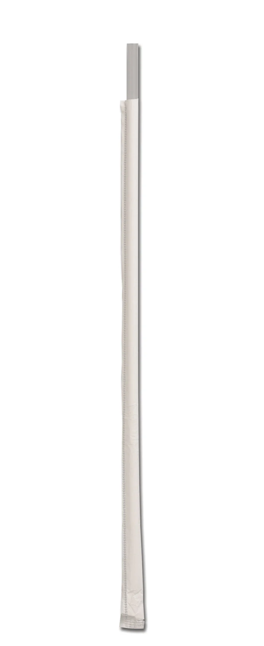 7.75" Jumbo Enviroware Translucent Straw Wrapped
