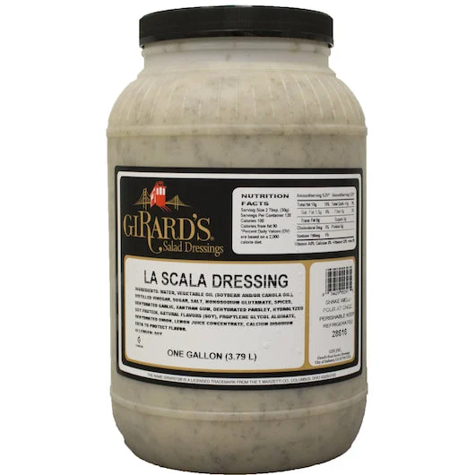Girard's La Scala Vinaigrette Dressing, 1 Gallon - 2 Per Case.