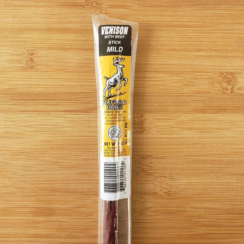 Venison and Beef Mild Jerky Stick