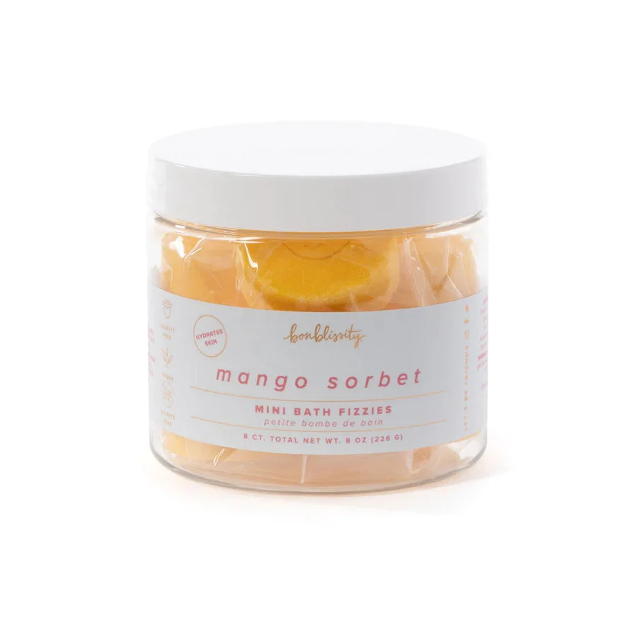 Mini Bath Fizzies Mango Sorbet