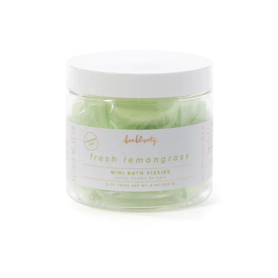 Mini Bath Fizzies Fresh Lemongrass