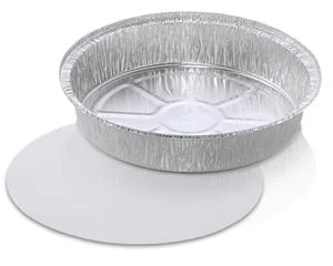 9 In Round Pan W/Lid