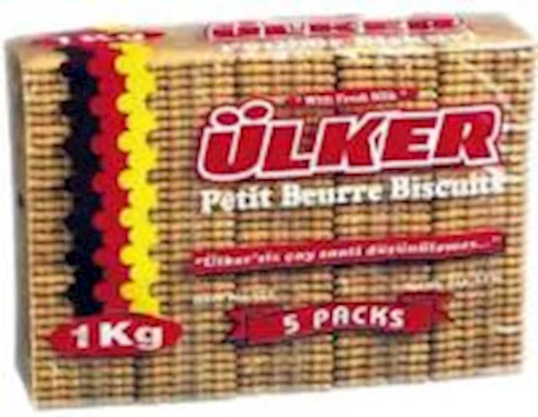Ulker Cookies For Tea 1000g/5pack