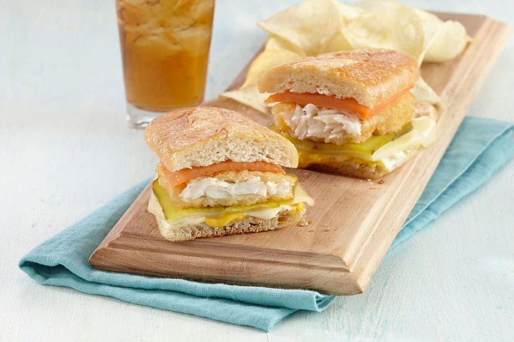 Mrs. Friday's Tavern Bat Pollockfillets 2.5 Pound Each - 4 Per Case.