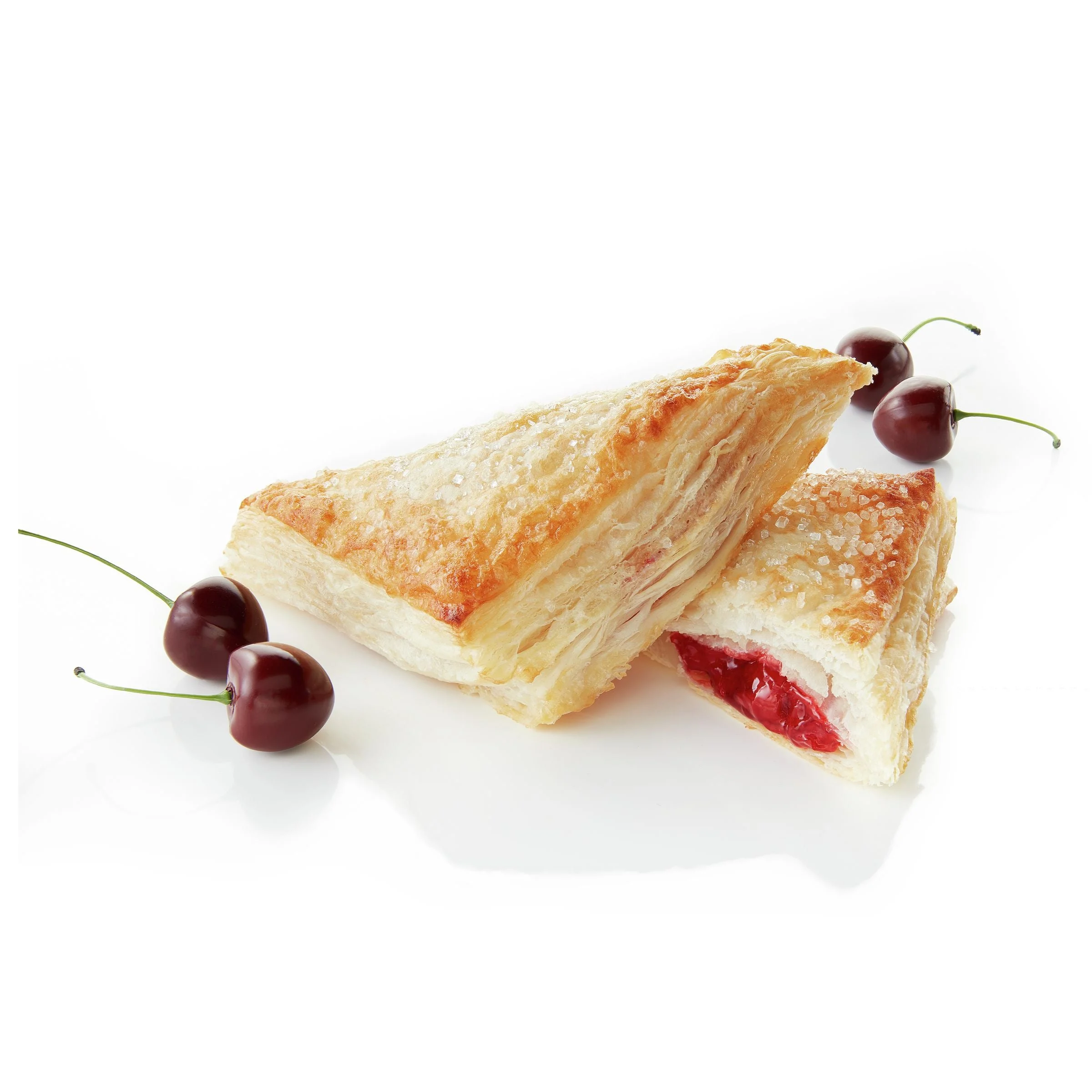 Pillsbury Frozen Turnover Dough Sugared Cherry 13.87 Pound Each - 1 Per Case.