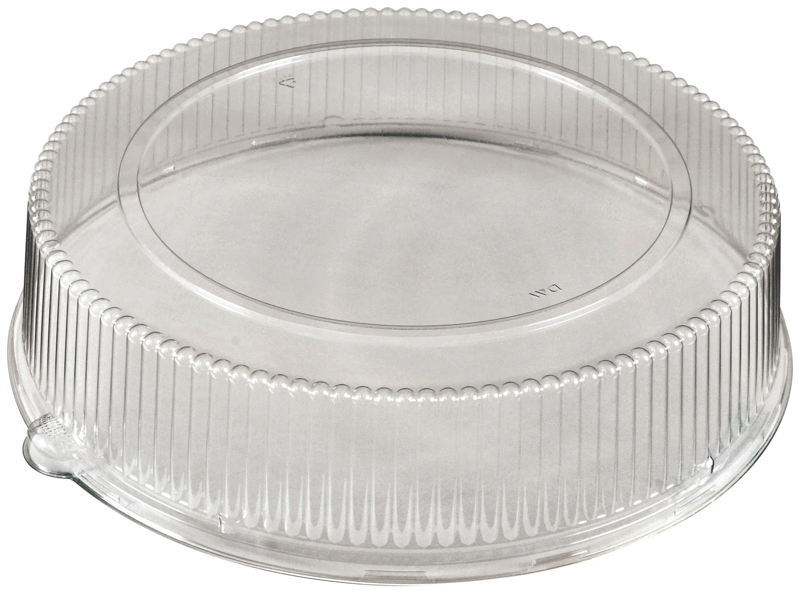 Partipak 18" Round Pet Fluted Dome Lid