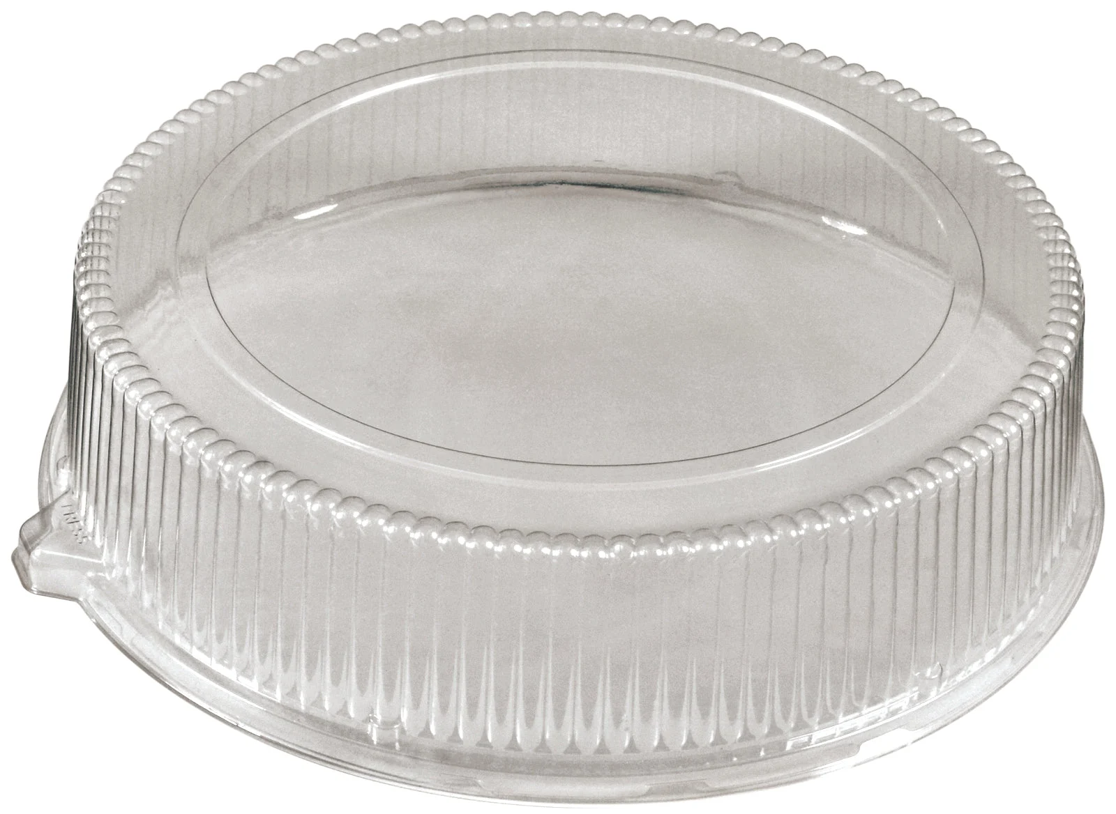 Partipak 16" Round Pet Fluted Dome Lid