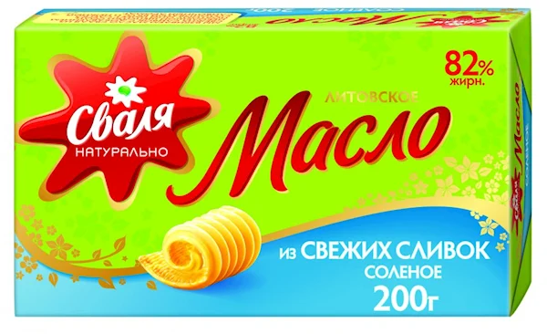 SVALIA Lightly Salted Butter 82% 200g/20pack