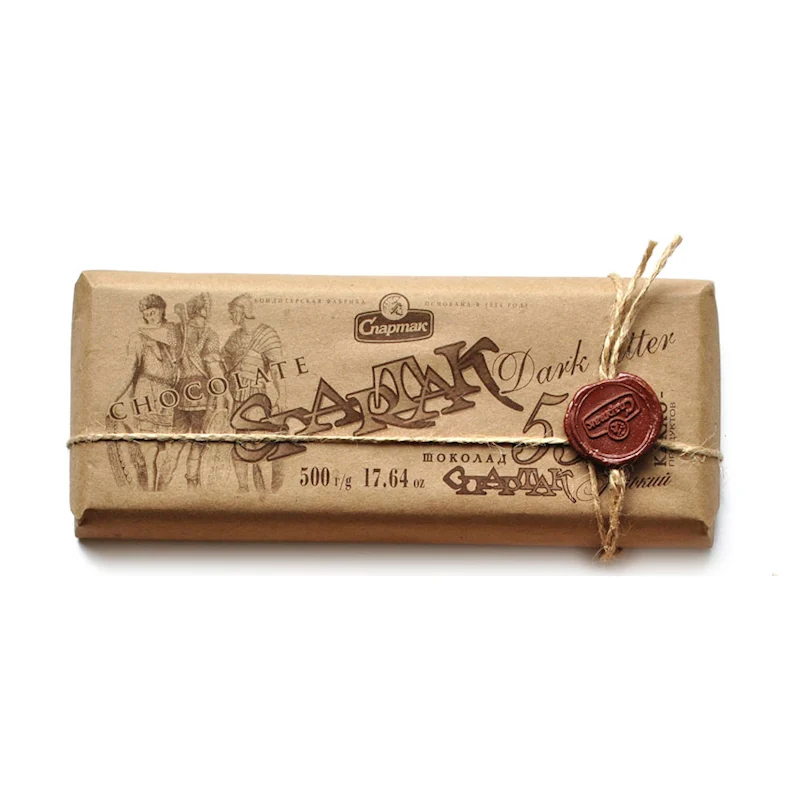 SPARTAK Elite Dark Chocolate Bar 56% Cocoa 500g/3pack