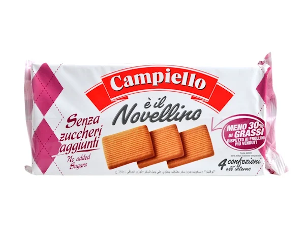 CAMPIELLO Novellino Biscuits without added sugar 350g/12pack