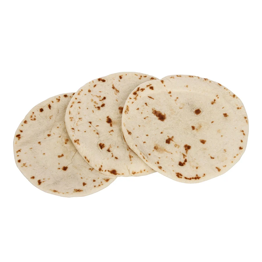 Mission 5 Inch Heat Pressed Tortilla 12 Count Packs - 24 Per Case.