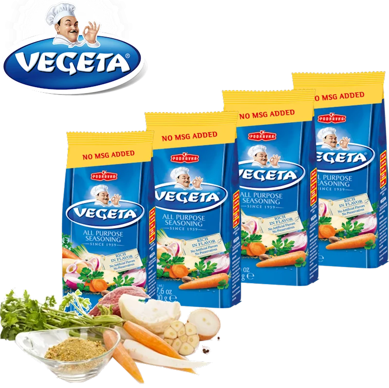 PODRAVKA Vegeta All Purpose Seasoning, No MSG