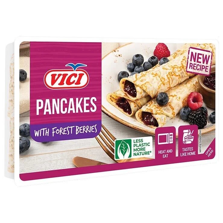 VICI Rolled Pancakes (blinchiki/crepes) with Filling