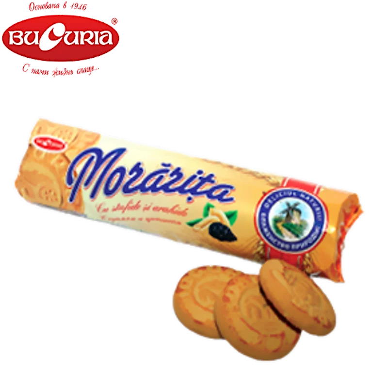 BUCURIA Morarita Cookies with Rasins and Peanuts 290g/20pack
