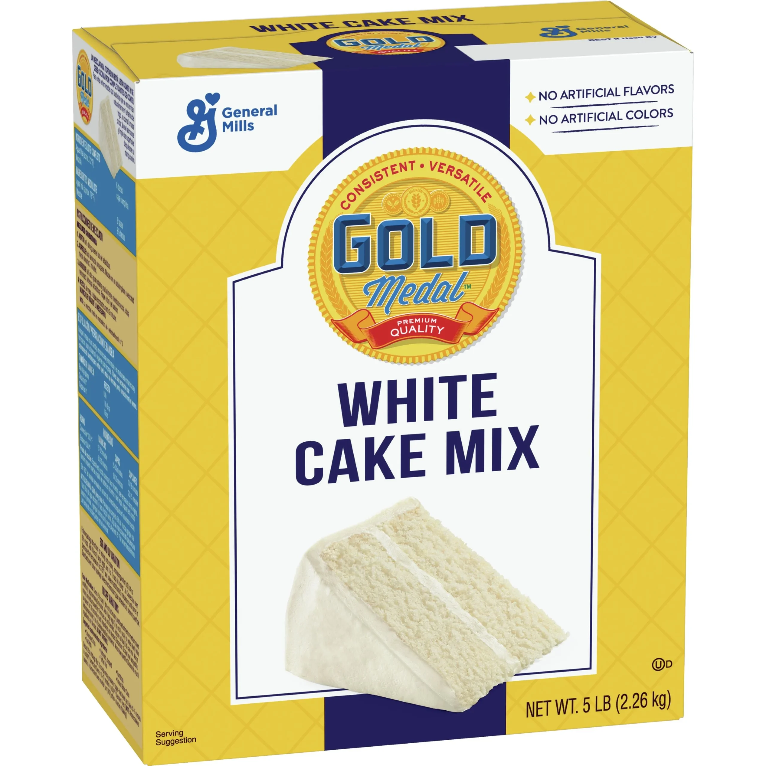 Gold Medal Cake Mix With hite 5 Pound Each - 6 Per Case.