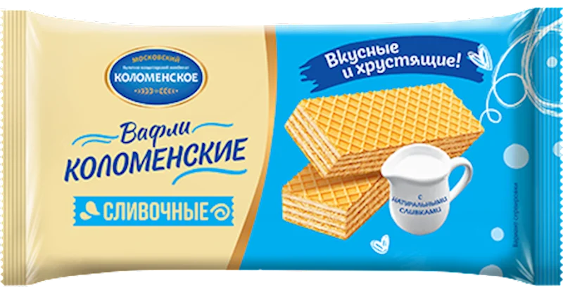 KOLOMENSKOE Waffles with Cream Flavor 200g/20pack